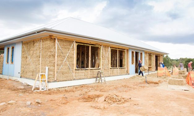 Building a high energy efficiency home with straw bale