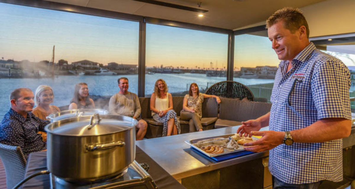 Tasting Eyre Peninsula seafood luxury in a chef’s house