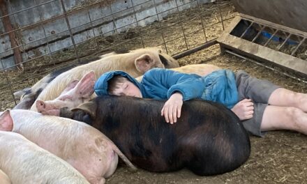 Young farmer in a class of his own