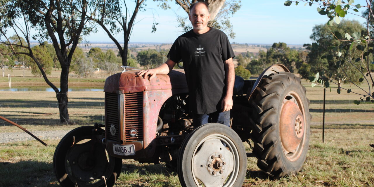 Tractor odyssey through the outback