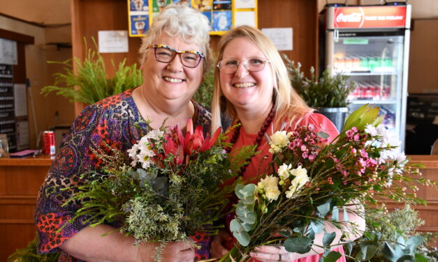 Women bloom through the dry